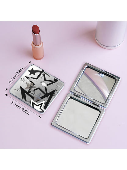 Mirroray - Y2K Style Folding Glass Compact Mirror
