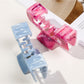 Beau - Geometric Marble Style PC Claw Hair Clip