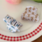 Beau - Sweet Floral Print Acetate Claw Clip