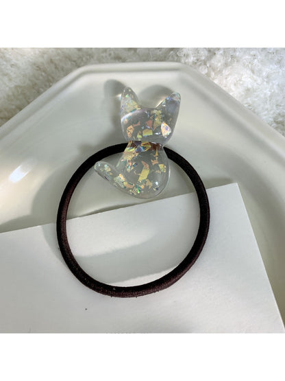 Gifty - Cute Clear Bear Hair Tie