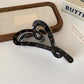 Beau - Large Heart Shaped Claw Clip