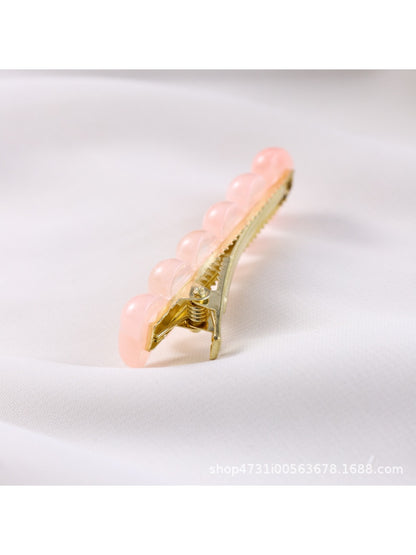 Beau - Beautiful Heart Circular Acetate Hair Clip