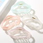 Beau Pretty Cloud Shaped Hair Clip on white background showing front view