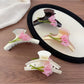 Beau - Fashion Lily Pattern Acetate Hair Clip