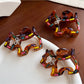 Beau - Colorful Line Puppy Minimalist Hair Clips