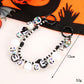 Keypus - Halloween Skull Ghost Beaded Keychain