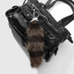 Keypus - Lace Bow Plush Tail Hanging Keychain