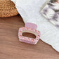 Beau - Elegant Square Openwork Hair Claw Clip