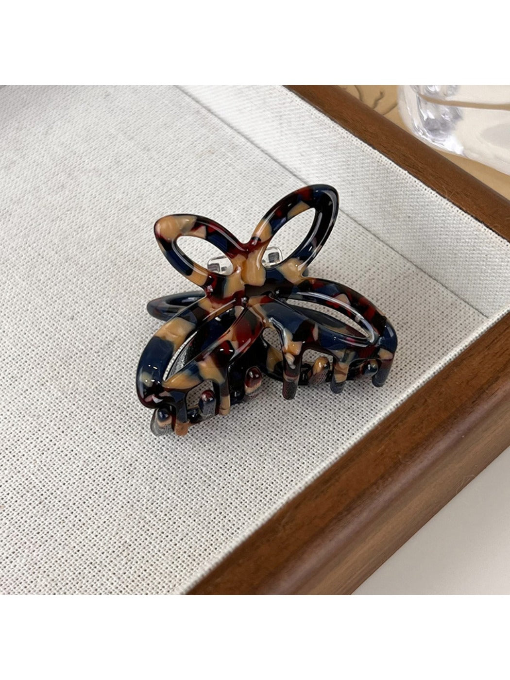 Beau - Elegant Mini Bow Shaped Hair Claw Clip