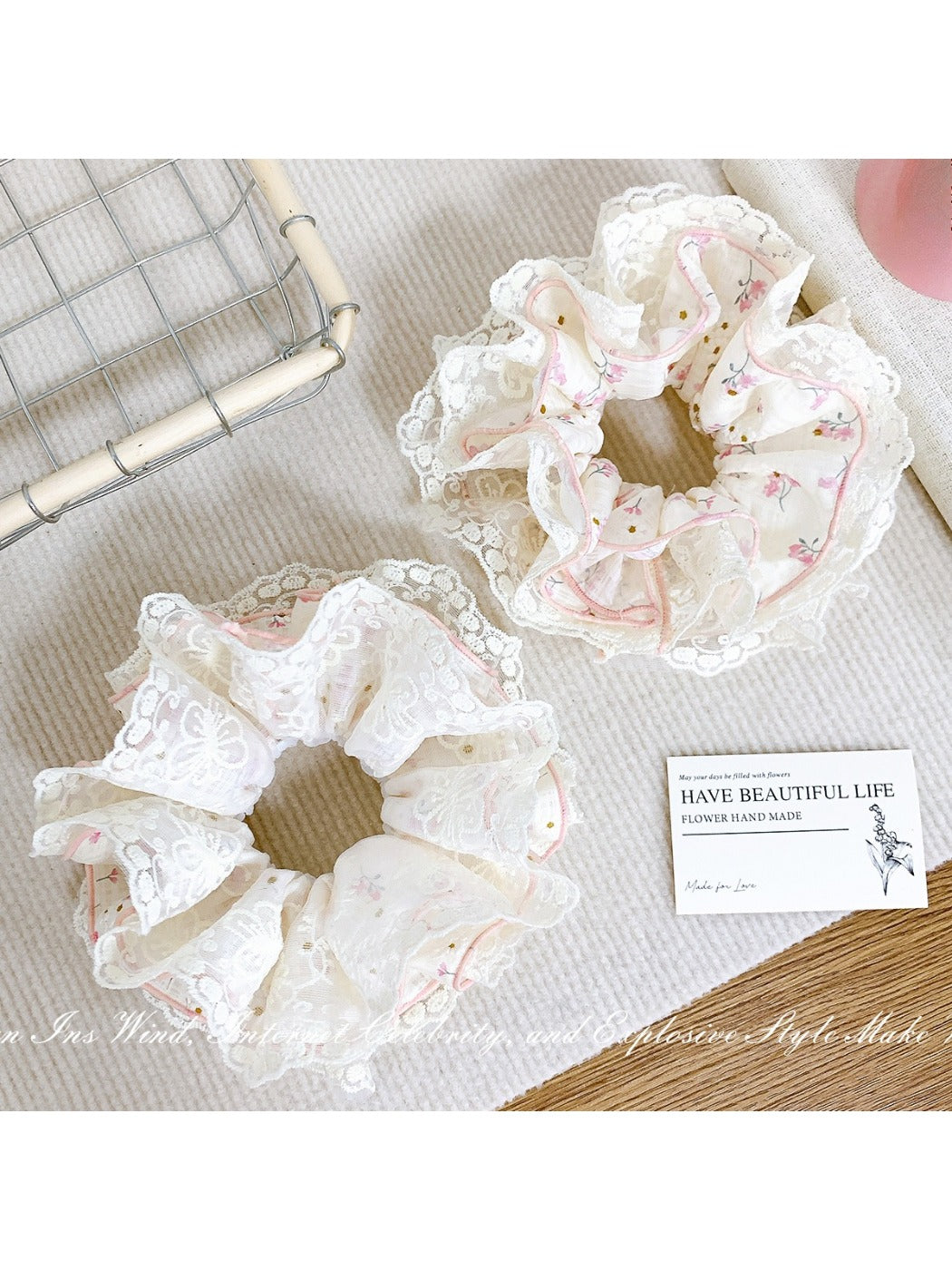 Gifty - Lovely Floral Lace Hair Circle