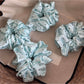 Gifty - Soft Ruffled Polka Dot Elastic Scrunchie