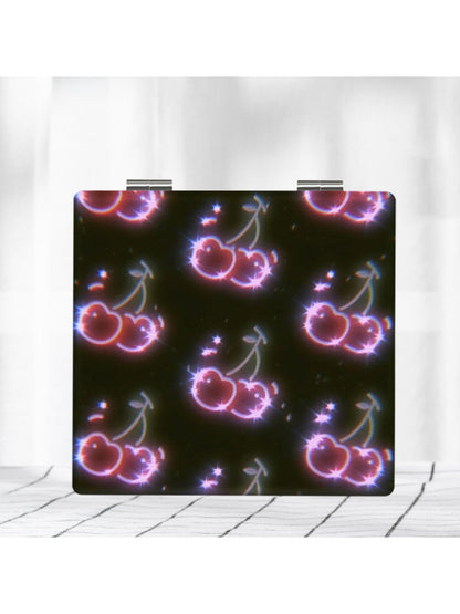 Mirroray - Y2K Print Portable Folding Makeup Mirror