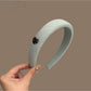 Gifty - Polyester Fabric Heart Accent Headband
