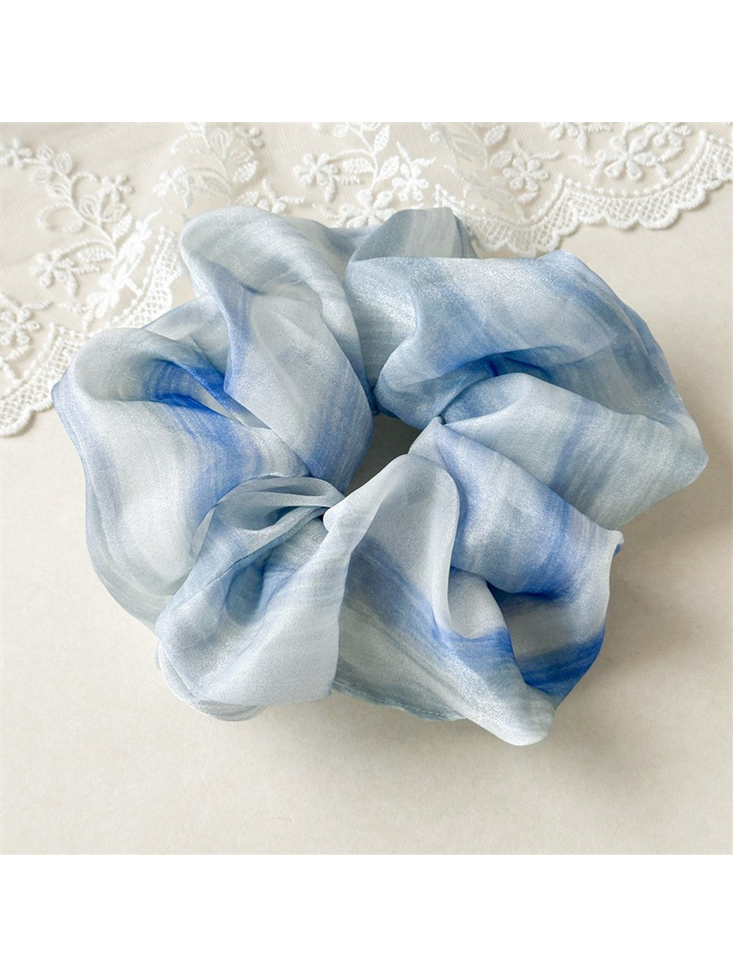 Gifty - Fresh Style Large Gathered Hair Scrunchie