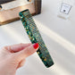 Camerow - Vintage Marble Hair Comb Stylish Acetate