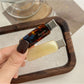 Beau - Rectangular Acetate Duckbill Geometric Hair Clip