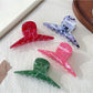 Beau - Simple Marble Patterned Acetate Hair Clip