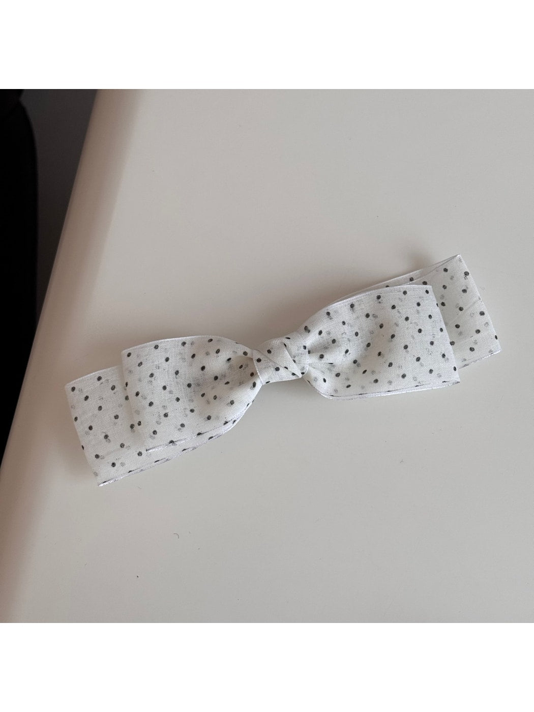 Beau - Sweet Dotted Bow Spring Top Hair Clip