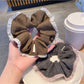Gifty - Fall Winter Ruffle Pleat Scrunchies