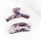Beau - Geometric Acetate Fiber Alloy Hair Claw Clip