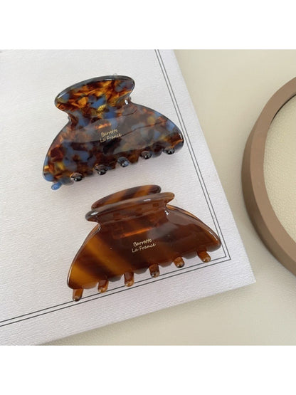 Beau - Beautiful Semi Circular Acetate Hair Clip