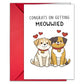 Carduria - Valentine's Day Heart Motif Greeting Card