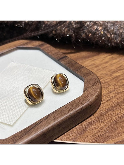 Earedge - Autumn Elegant Vintage Stud Earrings