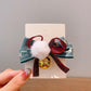 Beau - Christmas Bow Pom Pom Cartoon Hair Accessories