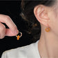 Earedge - Minimalist Hoop Dangle Earrings