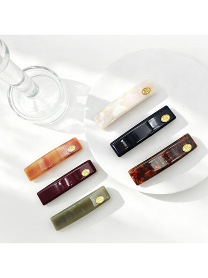 Beau - Geometric Acetate French Barrette