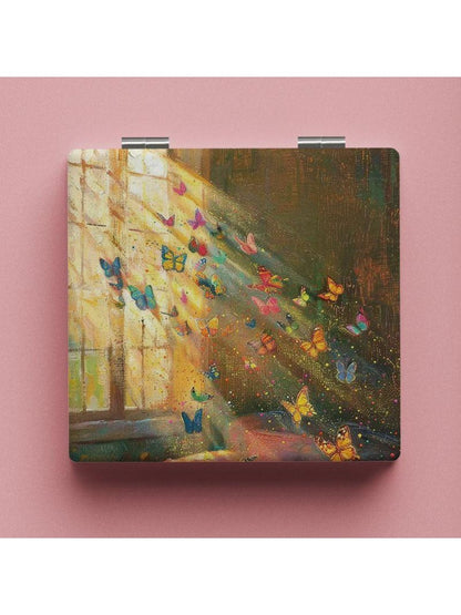 Mirroray - Butterfly Oil Painting Vanity Mirror