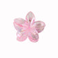 Beau - Plastic Flower Petal Lacquer Finish Claw Clip