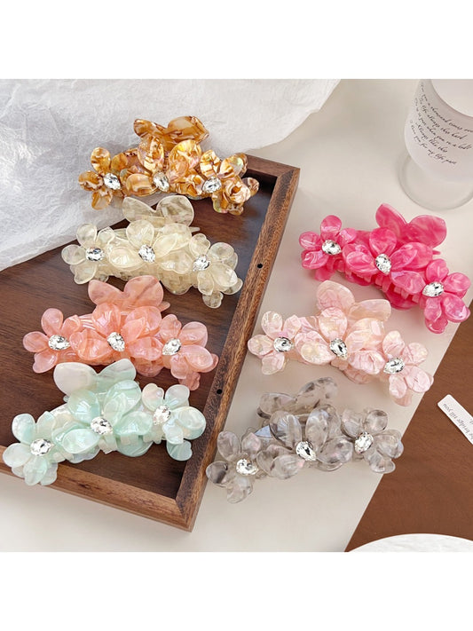 Beau - Cute Flower Shaped Hair Clips