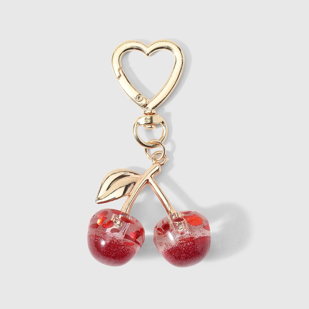 Keypus - Sweet Style Cherry Pendant Keychain