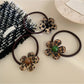Gifty - Leopard Floral Hair Tie