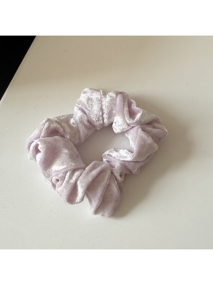Gifty - Elegant Solid Color Ruched Scrunchie