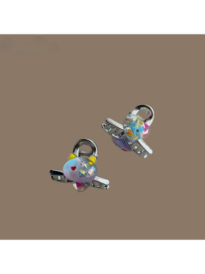 Beau - Cute Cartoon Cat Ear Plastic Claw Clip