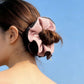Gifty - Retro Double Layer Ruffle Scrunchie