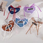 Keypus - Denim Lace Heart Bag Charm