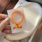 Gifty - Sweet Style Bead Detail Spiral Hair Tie