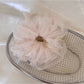 Gifty - Double Layer Mesh Ruffle Hair Tie Scrunchie