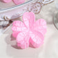 Beau - Textured Plastic Seashell Silhouette Claw Clip