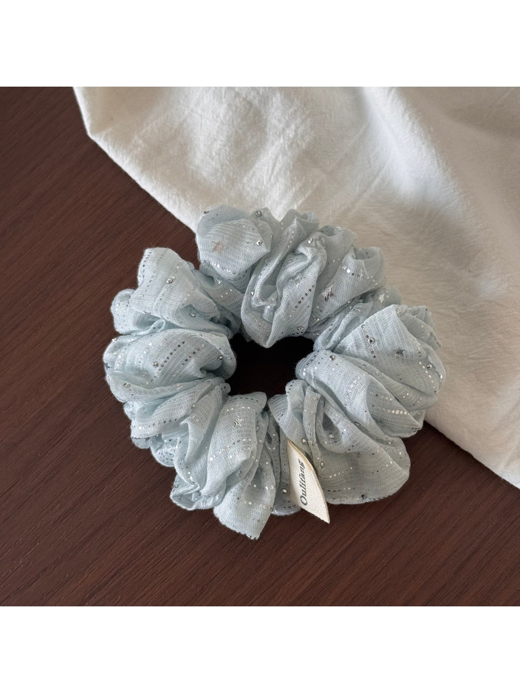 Gifty - Irregular Sparkly Fabric Covered Women's Headband
