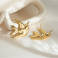 Earedge - Simple Bird Shaped Earrings