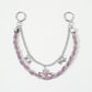 Keypus - Y2K Heart Chain Decorative Bag Charm Keychain