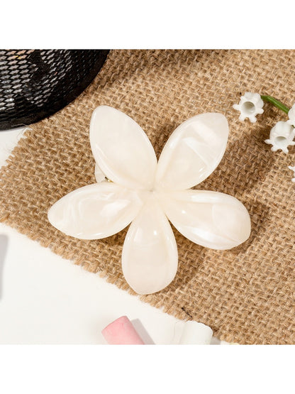 Beau - Frangipani Hair Clip Flower Hair Claw