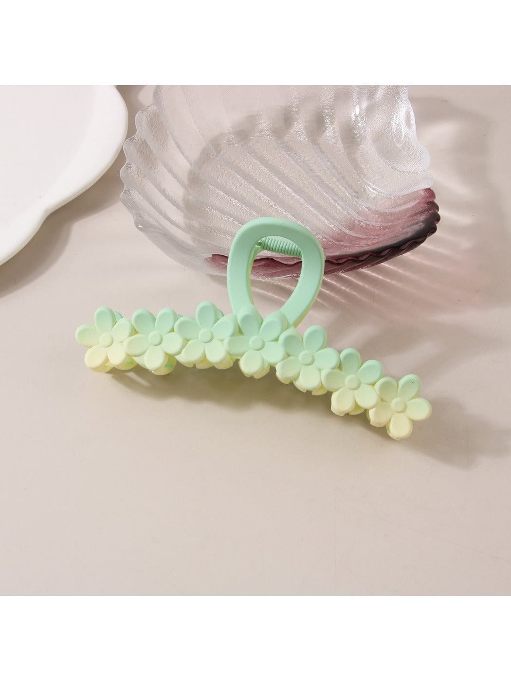Beau - Gradient Small Flower Hair Clip