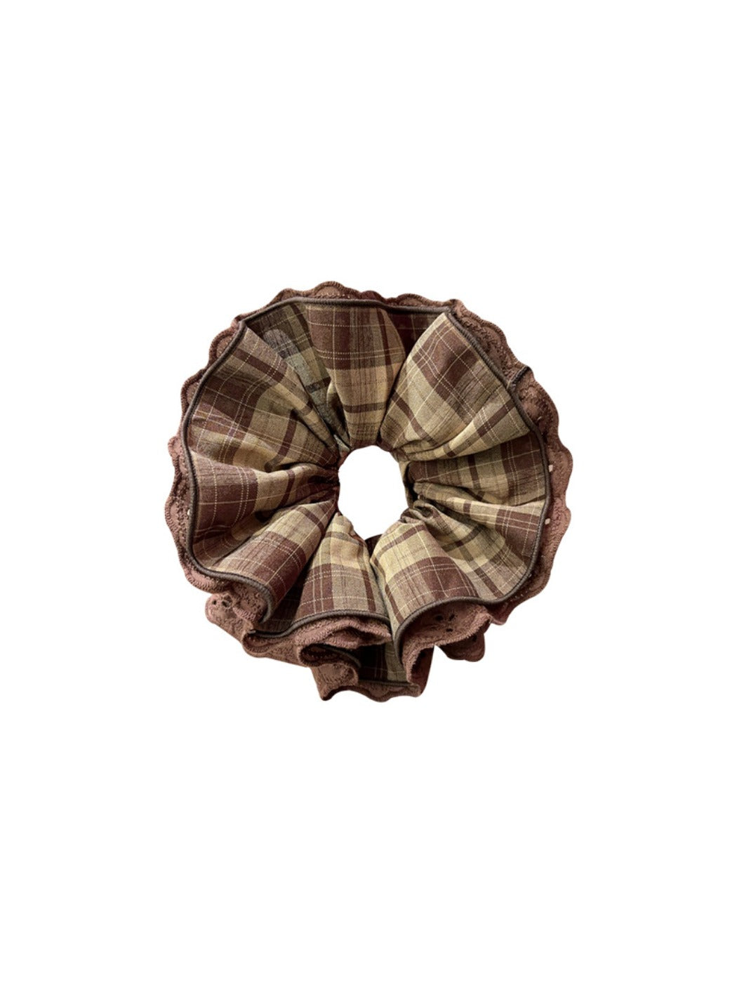 Gifty - Plaid Lace Hair Loop