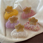 Beau - Flower Fan Shape Acetate Claw Clip