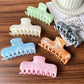 Beau - Marbled Finish Geometric Fashion Hair Claw Clip